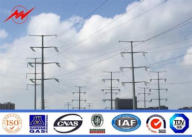 Cina corrente elettrica Palo, alto albero pali pratici d'acciaio del circuito del doppio 110KV fornitore
