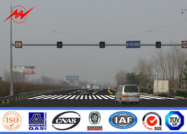 Cina Segnali luminosi d'acciaio ottagonali di traffico dei pali di illuminazione della via con il rivestimento della polvere fornitore