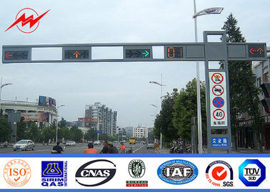 Cina Bordo poligonale/rotondo della pagina Q235 della strada principale del segnale stradale con il singolo braccio fornitore