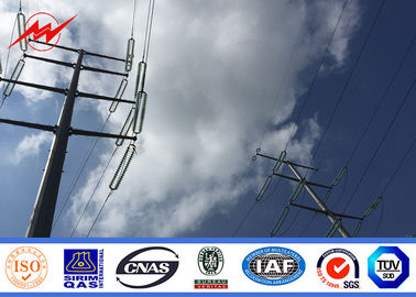 Cina 12M 8KN Octogonal Electrical Steel Utility Poles for Power distribution fornitore