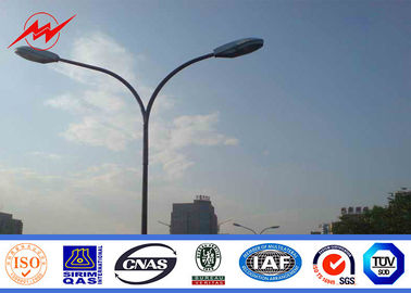Cina Iluminazione pubblica pali galvanizzata della immersione calda con il singolo acciaio Pali della strada principale 8m del braccio fornitore