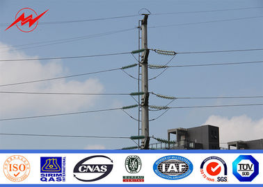 Cina Linea di trasmissione elettrica d'acciaio di Electric Power Palo AWS D 1,1 medi di tensione Pali fornitore