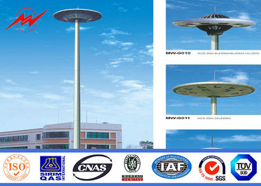 Cina 23m pali di illuminazione 15 dell'albero di HDG di 3 sezioni alti * 2000w per illuminazione dell'aeroporto fornitore