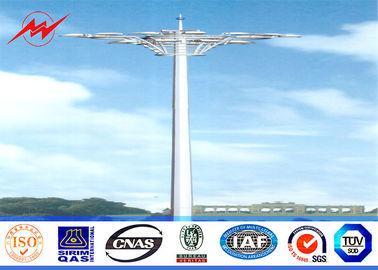 Cina Alte luci della torre 10 200W HPS dell'albero della luce ottagonale dello stadio Q345 con il sistema di innalzamento fornitore
