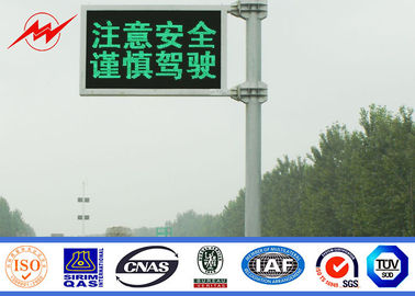 Cina Semaforo della macchina fotografica del Cctv/strada privata galvanizzati pali leggeri con la pittura della polvere fornitore