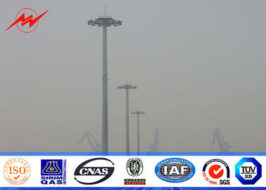 Cina Albero alto 45M ottagonale galvanizzato palo leggero con il braccio del sostegno della piattaforma per illuminazione dello stadio fornitore