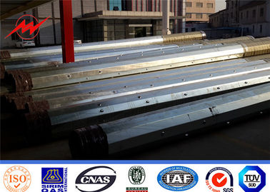 Cina palo tubolare d'acciaio galvanizzato 11.8M per la linea sopraelevata elettrica di distribuzione della trasmissione fornitore
