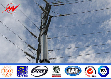 Cina 9 m. - 100m palo pratico d'acciaio tubolare per la linea progetto di distribuzione elettrica fornitore