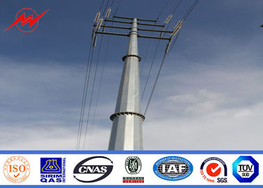 Cina Linea di trasmissione tubolare d'acciaio elettrica dell'albero rotondo d'acciaio torre di Palo con l'attrezzatura di potere fornitore