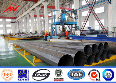 Cina 35 piedi di potere di grado d'acciaio uno di palo proteggono la galvanizzazione livellata Palo d'acciaio elettrico fornitore