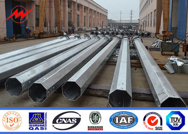 Cina Trasporto di energia d'acciaio tubolare galvanizzato forma ottagonale di Palo in argento fornitore