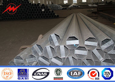 Cina alta tensione d'acciaio tubolare di Palo della trasmissione galvanizzata 40kn di 27.5m palo leggero fornitore