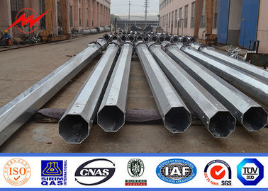 Cina Distribuzione pali pratici d'acciaio galvanizzati bitume di elettricità dell'OEM con la saldatura di CO2 fornitore