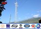 Mono torre di Palo dell'antenna cellulare d'acciaio delle Telecomunicazioni per la comunicazione, iso 9001 fornitore