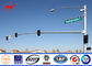 Bordo poligonale/rotondo della pagina Q235 della strada principale del segnale stradale con il singolo braccio fornitore