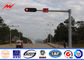 Q345 4m/6m hanno galvanizzato la personalizzazione del segnale di pali leggeri della strada disponibile fornitore