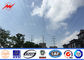 High Voltage Outdoor Electric Steel Power Pole for Distribution Line fornitore