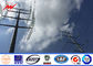 Powder Coating 30FT Philippine Galvanized Steel Power Pole with Cross Arm fornitore