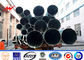 Double Circuit 12M 10KN 12 sides Electrical Steel Utility Poles for Power distribution fornitore