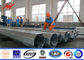 Spessore palo pratico d'acciaio di Q345 3mm linea di trasmissione di distribuzione di 169 chilovolt Pali fornitore