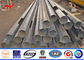 metallo galvanizzato 17m Palo d'acciaio tubolare del tubo d'acciaio di tolleranza 65 di Pali ASTM A123 del trasporto di energia fornitore