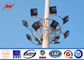 40M 60 luci di no. LED hanno galvanizzato l'alta torre del faro dello stadio dell'albero con il trasporto rotondo della lanterna fornitore