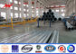 10kv - 550kv Palo tubolare d'acciaio con il trattamento di superficie di galvanizzazione fornitore
