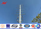 Tipo elettrico tradizionale della flangia della torre 27m di Filippine NGCP mono Palo fornitore