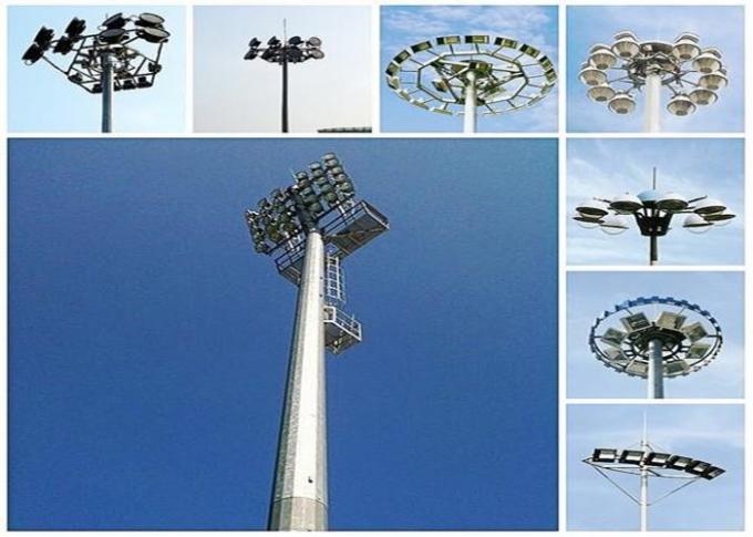 potere 30meters che ricopre alto albero Palo d'installazione del CCTV per illuminazione dell'aeroporto 0