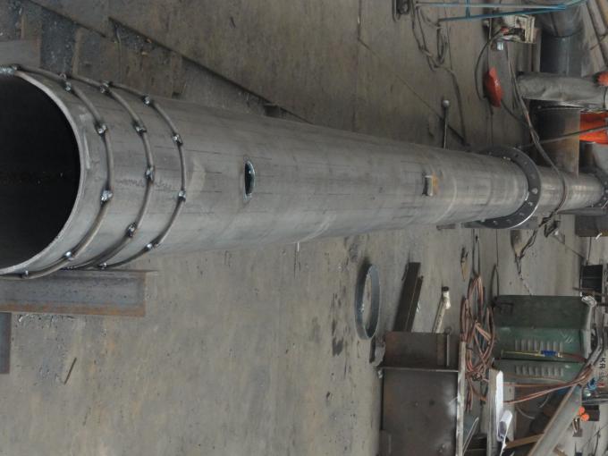 220 chilovolt hanno galvanizzato torre 10m-200m di Palo della metropolitana dei tubi d'acciaio la mono ampiamente usata 8