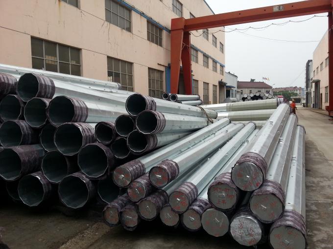 9 norma d'acciaio tubolare d'acciaio di Palo galvanizzata metro pali pratici ASTM A123 0