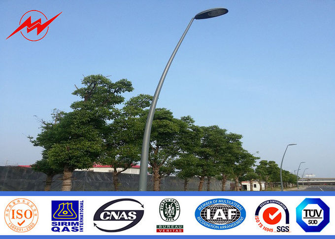 Iluminazione pubblica pali, strada palo leggero elettrico di galvanizzazione della immersione calda IP65 1