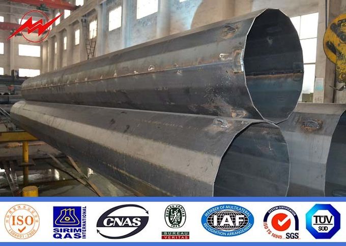 Potere palo, galvanizzazione elettrica dell'acciaio di ASTM A36 5mm della immersione calda di palo leggero 1