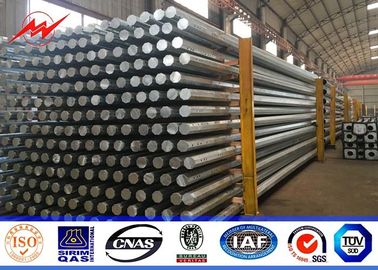 Cina La sezione del poligono ha galvanizzato pali pratici d'acciaio 14m 1500Dan con ASTMA 123 fornitore