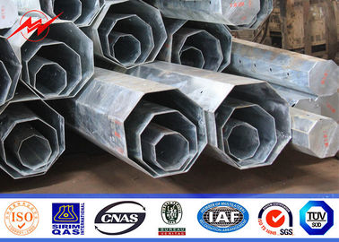 Cina trasmissione d'acciaio d'acciaio galvanizzata Pali di spessore della parete di Palo 5mm della immersione calda Gr65 di 11.8M fornitore