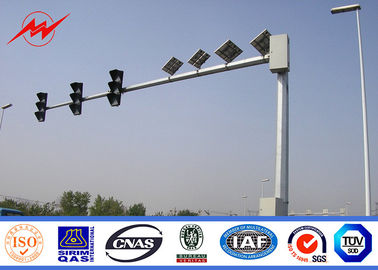 Cina semaforo di lunghezza Q345 di 6m 12m/lampada di via Palo per il sistema del segnale stradale fornitore