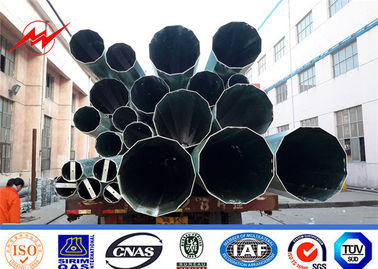 Cina Diritto/immersione calda di tensione ha galvanizzato l'acciaio i 10m Palo metallico ottagonale con gli accessori elettrici fornitore