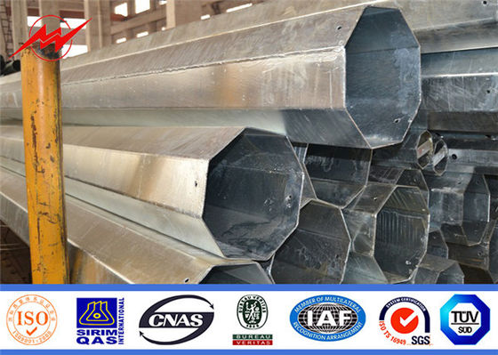 Cina 8 - la immersione calda di 18m ha galvanizzato il giro materiale pratico d'acciaio di palo Gr65/forma conica fornitore