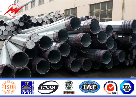 Cina 10M 33kv linea di trasmissione galvanizzata a caldo polo di alimentazione in acciaio con design personalizzabile fornitore