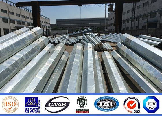 Cina 15 metri di pali elettrici con standard di saldatura CWB per il mercato del Bangladesh fornitore