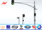 Segni galvanizzati altezza del semaforo di abitudine 4.5m con il singolo sostegno fornitore