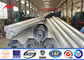 400 chilovolt Pali d'acciaio galvanizzati utilità d'acciaio con la linea elettrica di resistenza di scossa fornitore