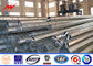 Palle di acciaio galvanizzato standard NEA per linee di distribuzione da 13,8 kV a 69 kV da 25 ft a 40 ft fornitore
