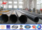 10kv - 550kv tensione media Pali tubolari d'acciaio con il trattamento di superficie di galvanizzazione fornitore