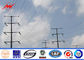 Acciaio del grado 65 60 Ft di corrente elettrica Palo di altezza per la linea di trasmissione da 138 chilovolt fornitore