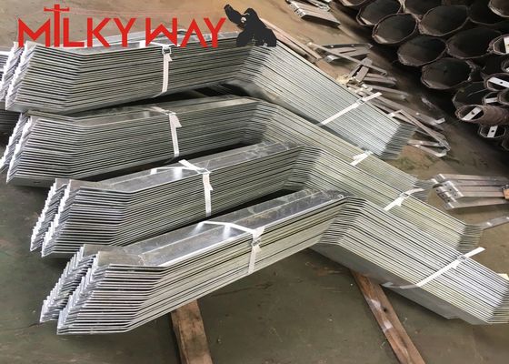 16m 18m Altezza Polo elettrico conico Spessore 5mm Standard di galvanizzazione ASTM A123 fornitore
