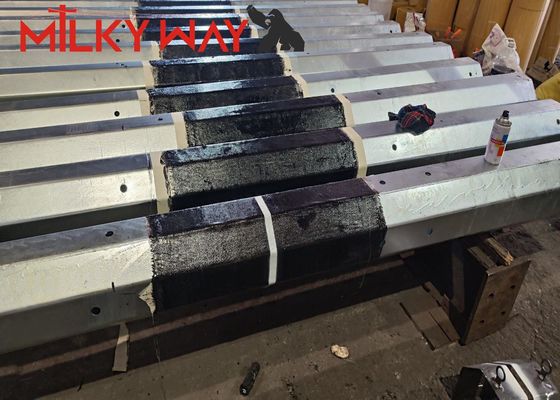 80FT 3 sezioni 1200kg/1680kg/2000kg Filippine NGCP Standard Electric Steel Pole Column fornitore