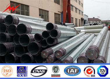10M 33kv linea di trasmissione galvanizzata a caldo polo di alimentazione in acciaio con design personalizzabile fornitore