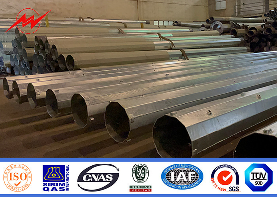 16.80m Steel Power Pole con 6mm di spessore e 625mm di diametro Butt fornitore