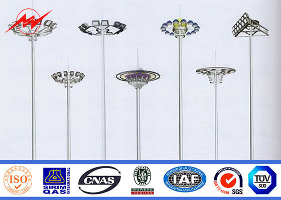 lampada del ith 1000W HPS di palo leggero dell'inondazione della torre LED dell'albero di altezza di 30M alta